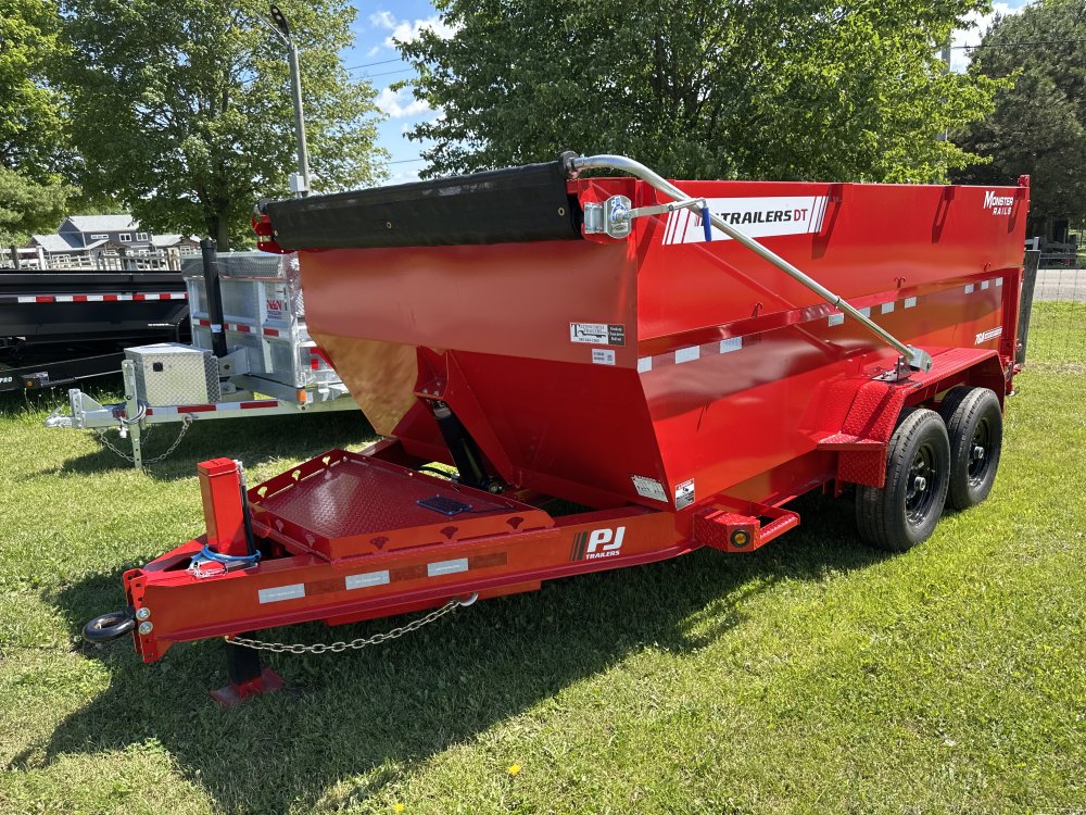 2026 PJ Trailers 14'x83" Low Pro Telescopic Dump