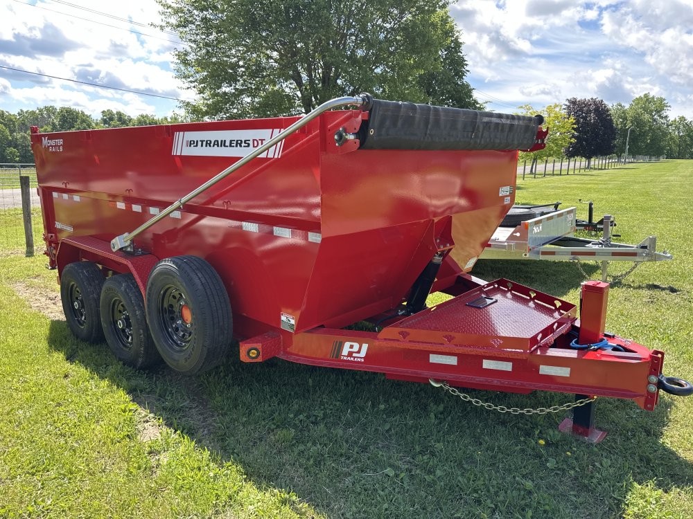 2026 PJ Trailers 14'x83" Low Pro Telescopic Dump