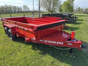 2026 PJ Trailers 16'x83" Low Pro Dump
