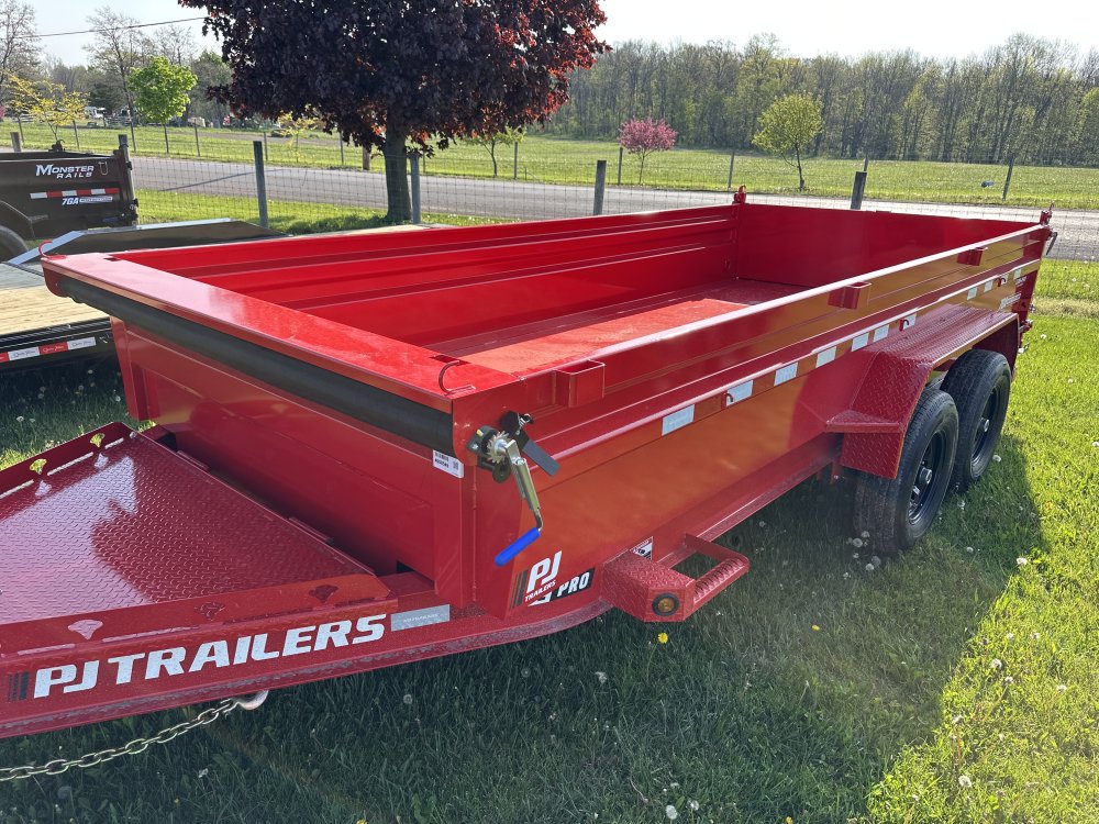 2026 PJ Trailers 16'x83" Low Pro Dump