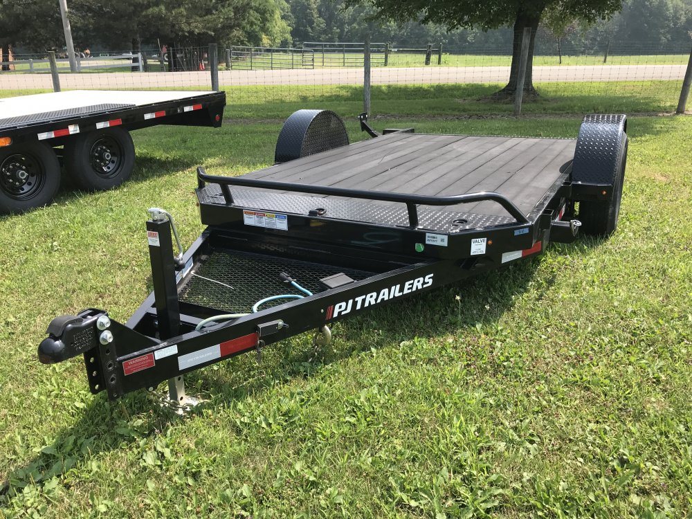 2024 PJ 13' Single Axle HD Tilt Tilt