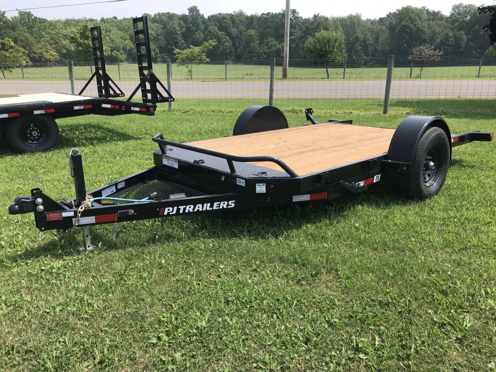 2024 PJ 13' Single Axle HD Tilt Tilt