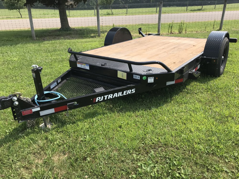 2024 PJ 13' Single Axle HD Tilt Tilt