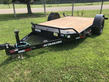 2024 PJ 13' Single Axle HD Tilt Tilt