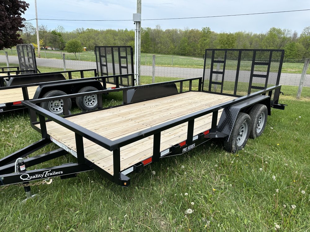 2026 Quality 16' Tndm Axel PRO-B Utility