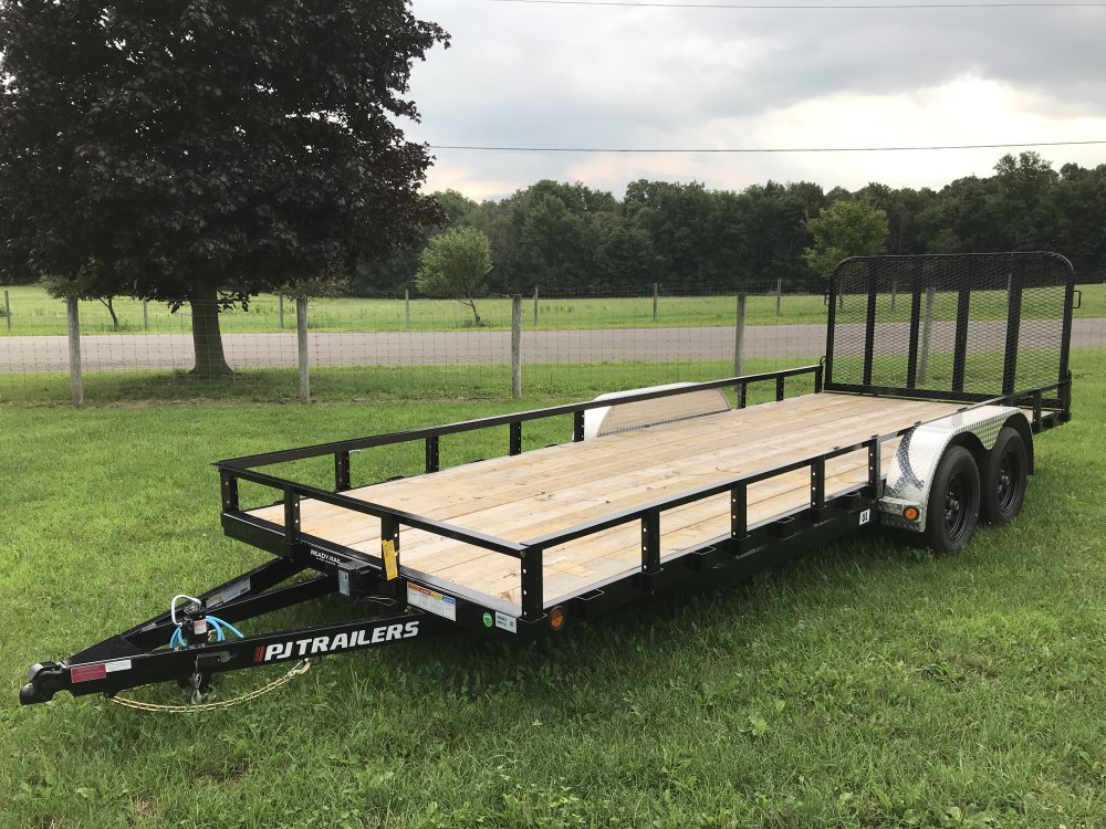 2027 PJ Trailers 20'x83" Tndm Axle Channel Utility