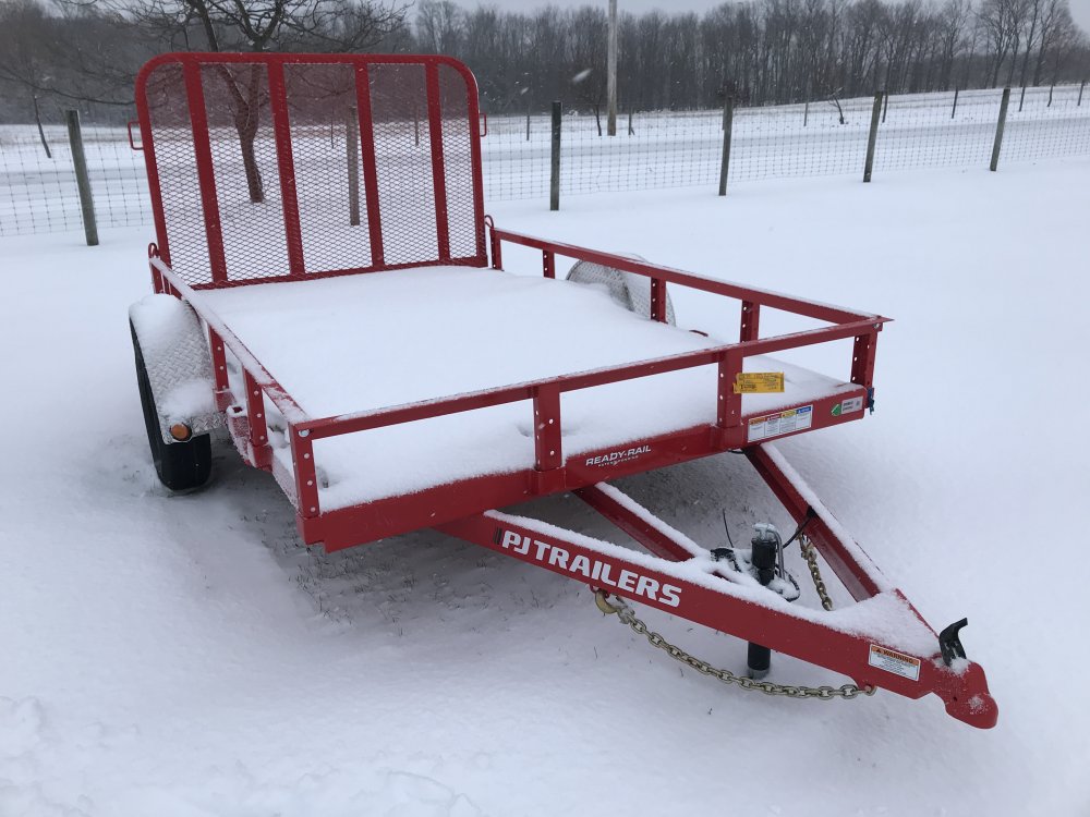 2026 PJ Trailers 10'x77" Sngl Axle Channel Utility