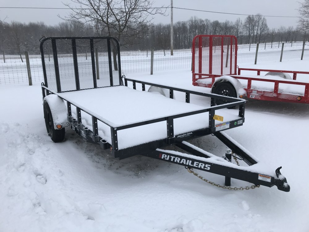 2026 PJ Trailers 12'x77" Sngl Axle Channel Utility