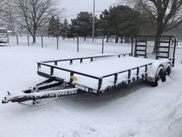 2026 PJ Trailers 18'X83' Tandem Axel Channel Utility