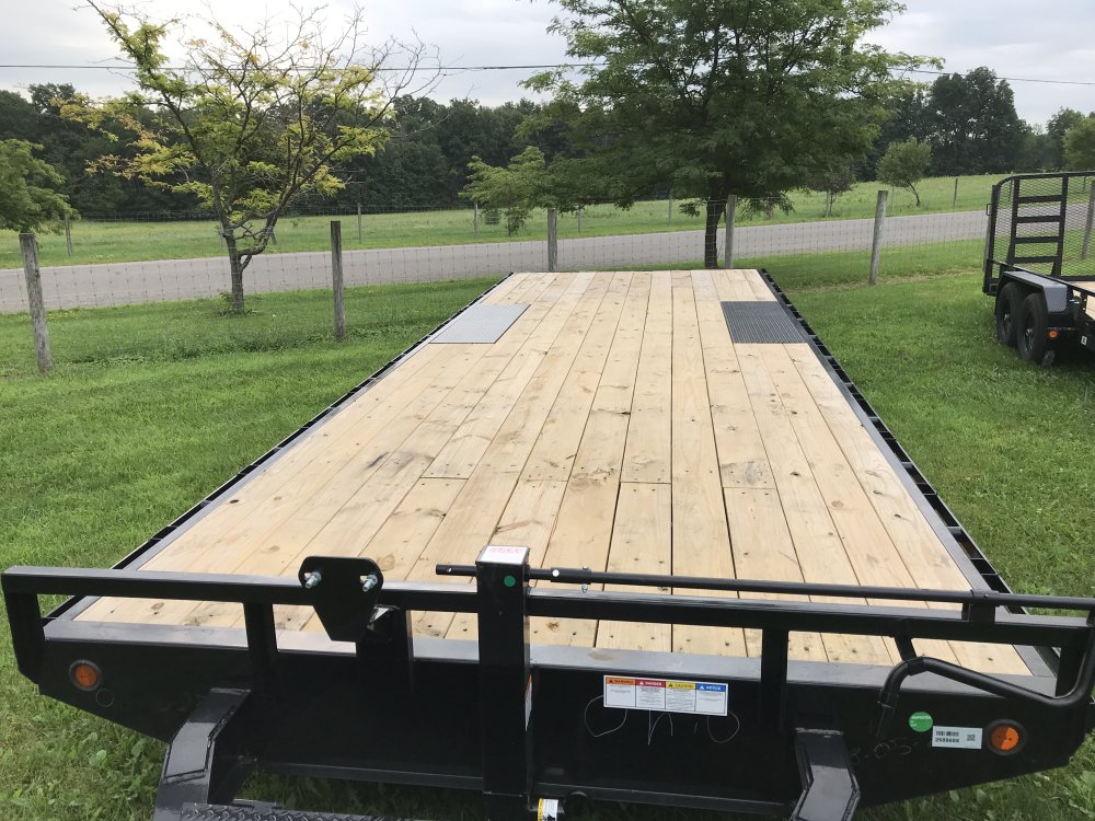 2027 PJ Trailers 24'x8" I-Beam Deckover