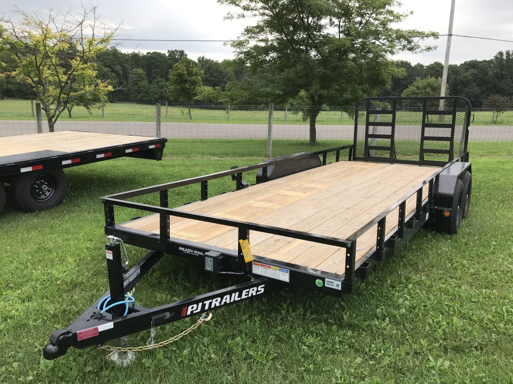 2027 PJ Trailers 20'x83" Tndm Axle Channel Utility