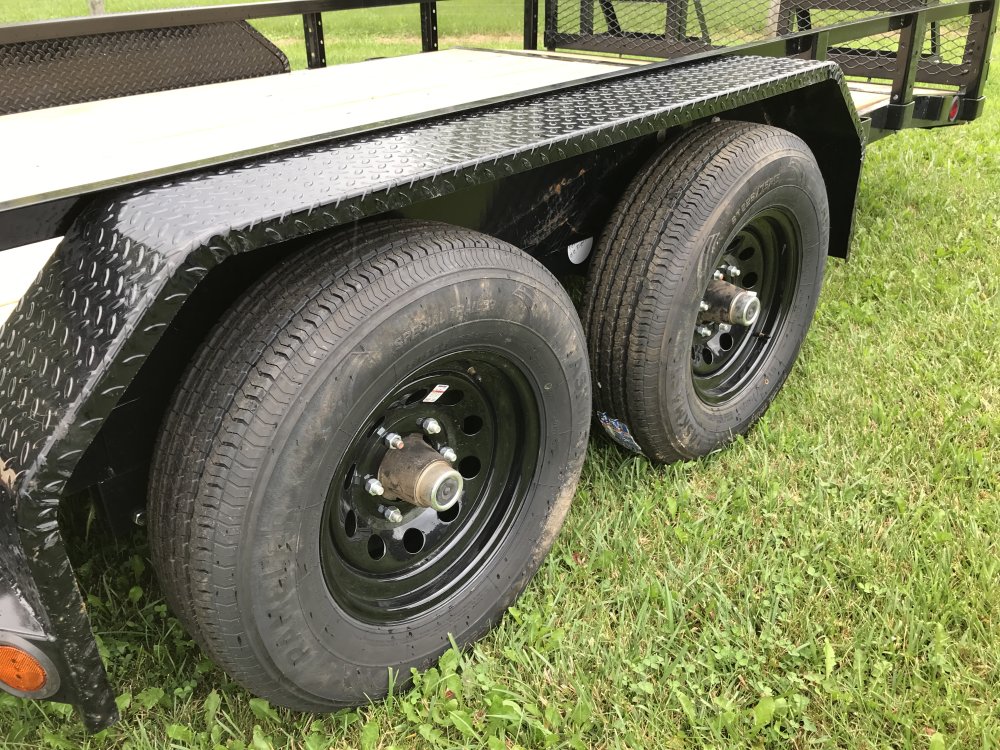 2027 PJ Trailers 20'x83" Tndm Axle Channel Utility