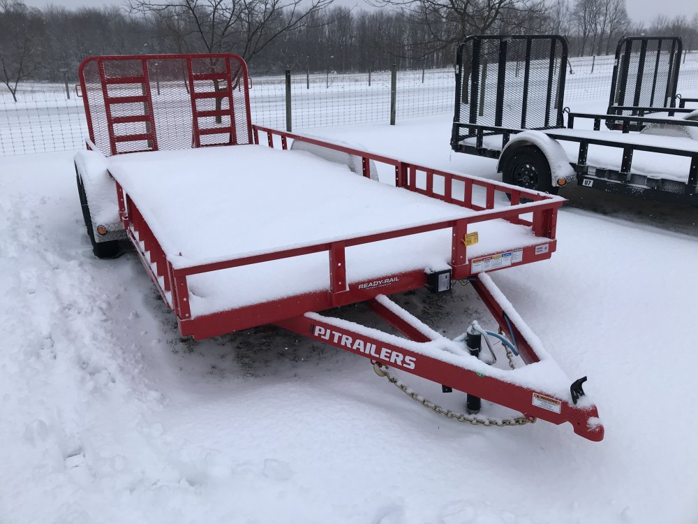 2026 PJ Trailers 18'X83' Tandem Axel Channel Utility