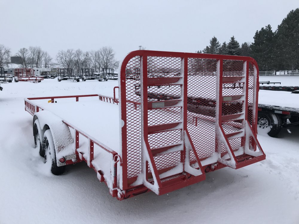 2026 PJ Trailers 18'X83' Tandem Axel Channel Utility