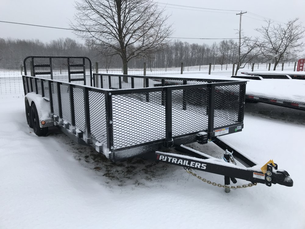 2026 PJ Trailers 20'x83" Tndm Axle Channel Utility