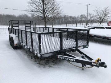 2026 PJ Trailers 20'x83" Tndm Axle Channel Utility