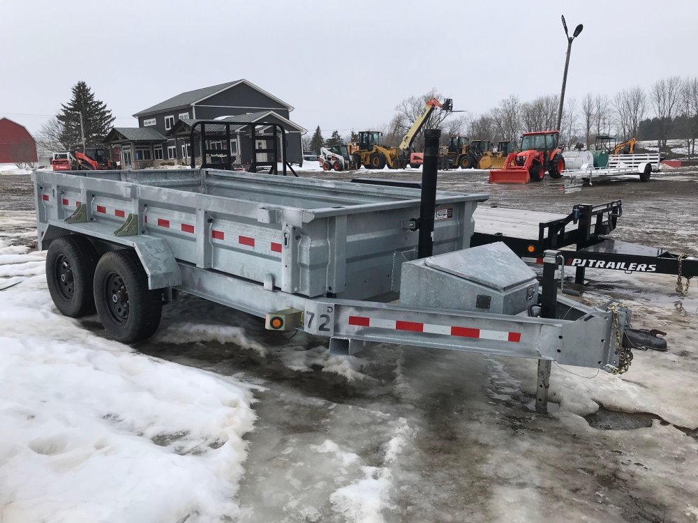 2022 Darpah 12' 72DC Dump