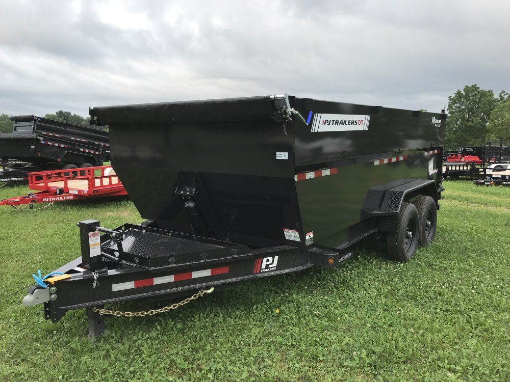 2027 PJ Trailers 16'x83" Low Pro Telescopic Dump