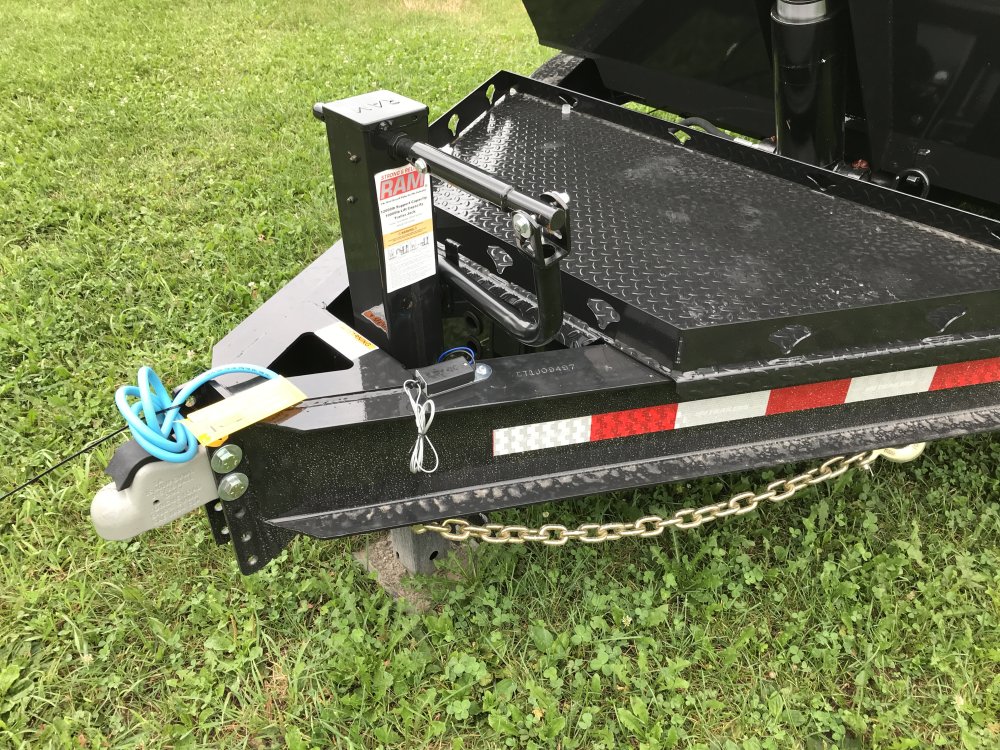 2027 PJ Trailers 16'x83" Low Pro Telescopic Dump
