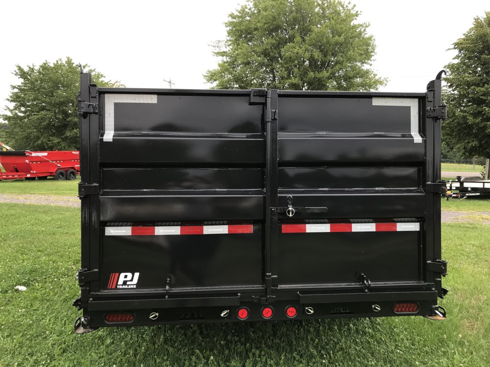 2027 PJ Trailers 16'x83" Low Pro Telescopic Dump