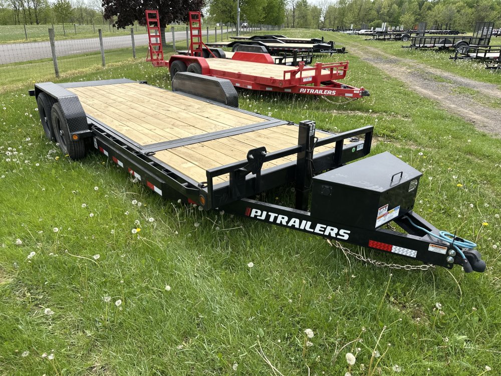 2027 PJ Trailers 20'x6" Channel Equipment Tilt