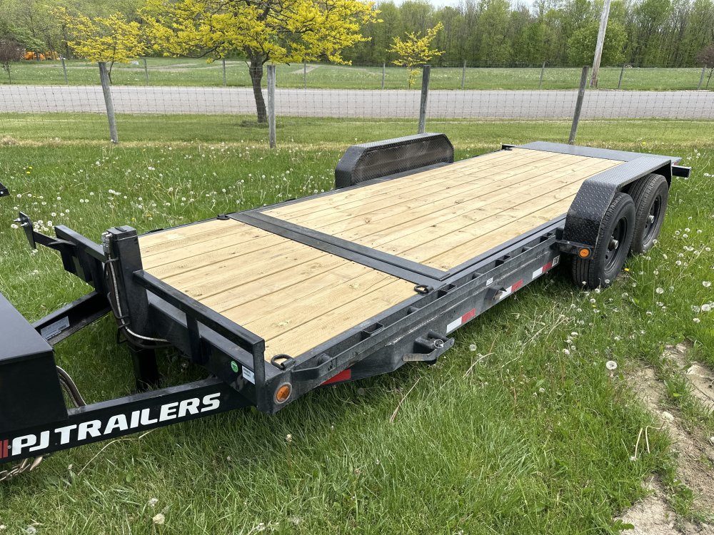 2027 PJ Trailers 20'x6" Channel Equipment Tilt