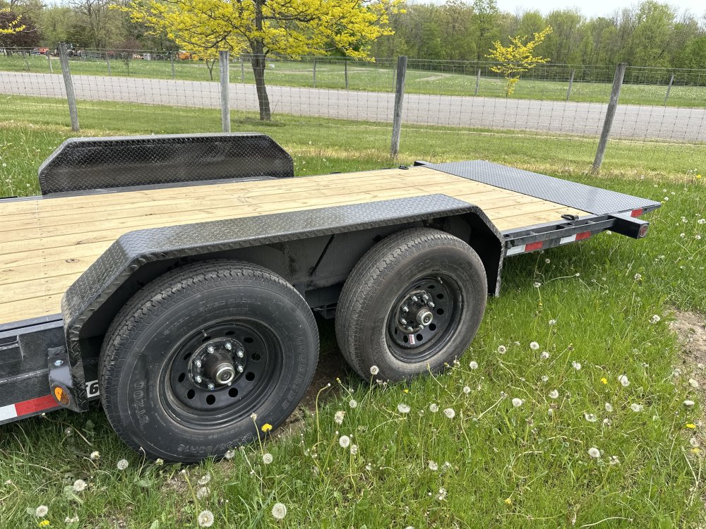 2027 PJ Trailers 20'x6" Channel Equipment Tilt
