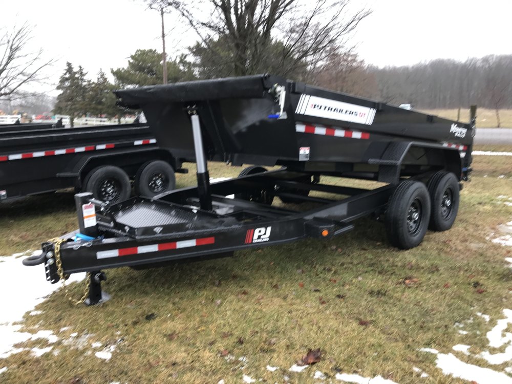 2026 PJ Trailers 14'x83" Low Pro Telescopic Dump