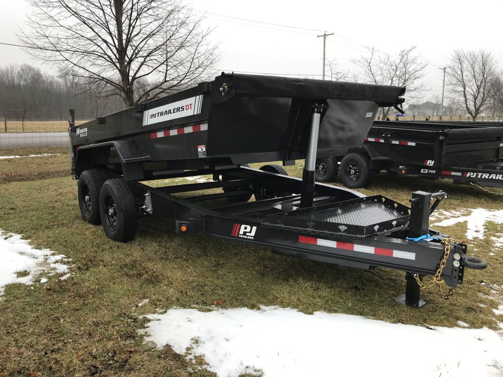 2026 PJ Trailers 14'x83" Low Pro Telescopic Dump
