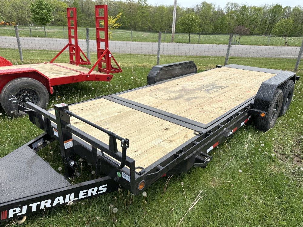2027 PJ Trailers 20'x6" Channel Equipment Tilt