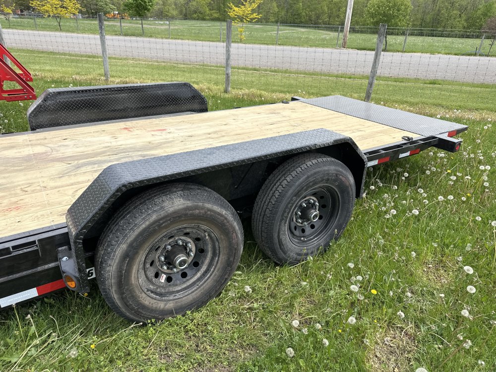 2027 PJ Trailers 20'x6" Channel Equipment Tilt