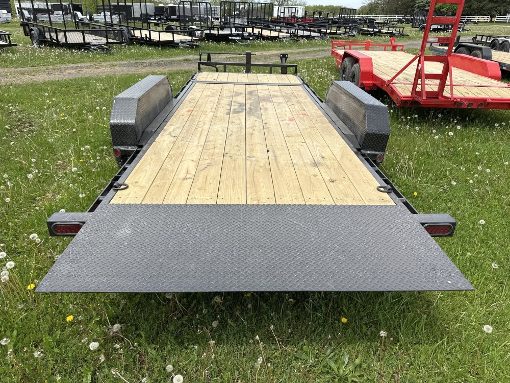 2027 PJ Trailers 20'x6" Channel Equipment Tilt