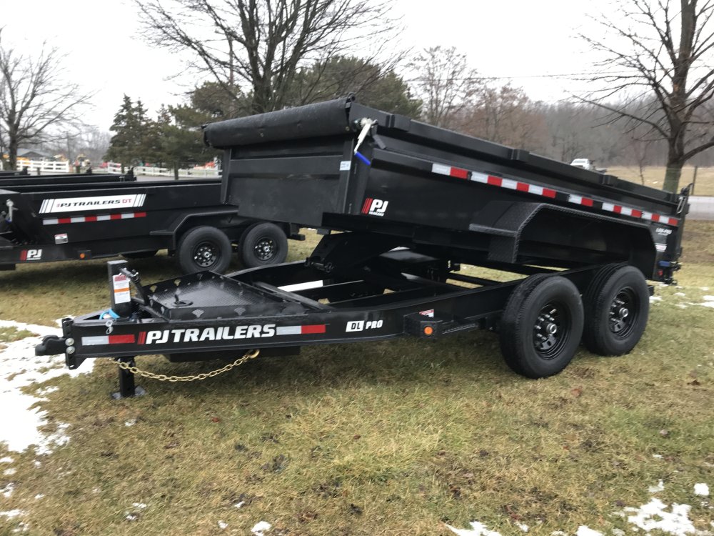 2026 PJ Trailers 12'x83" Low Pro Dump