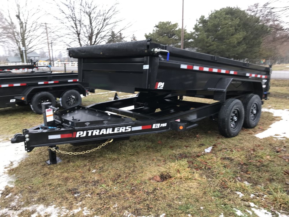 2026 PJ Trailers 14'x83" Low Pro Dump