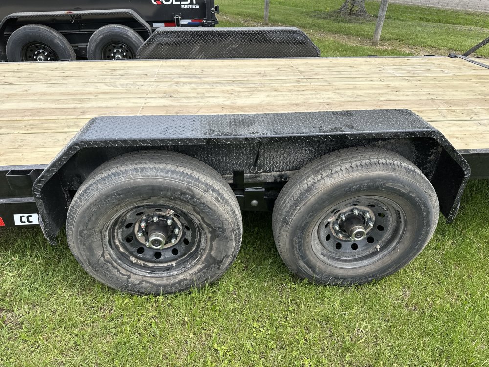 2027 PJ Trailers 24'x6" Channel Equipment