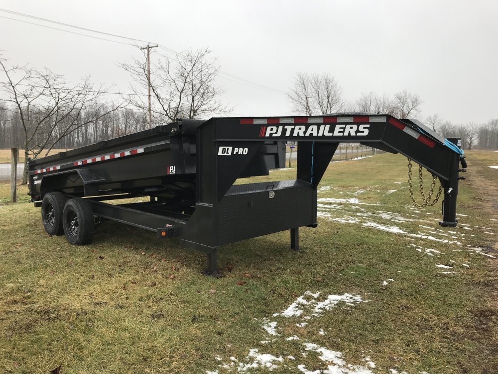2026 PJ Trailers 16'x83" Low Pro Dump