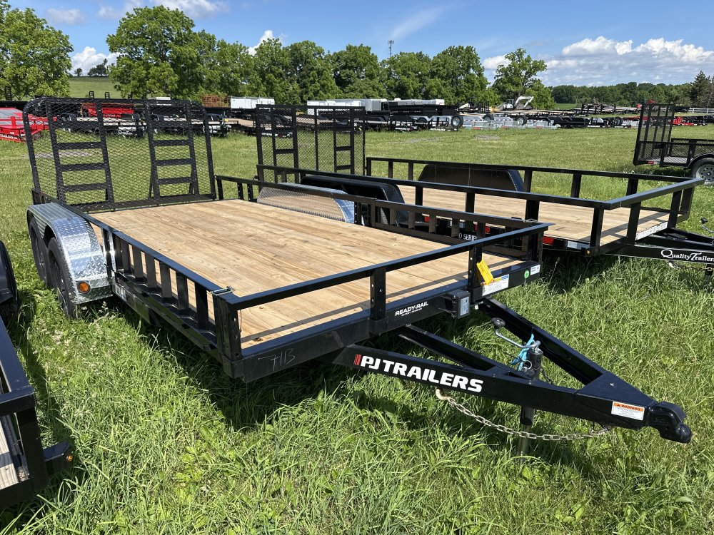 2027 PJ Trailers 16'x83" Tndm Axle Channel Utility