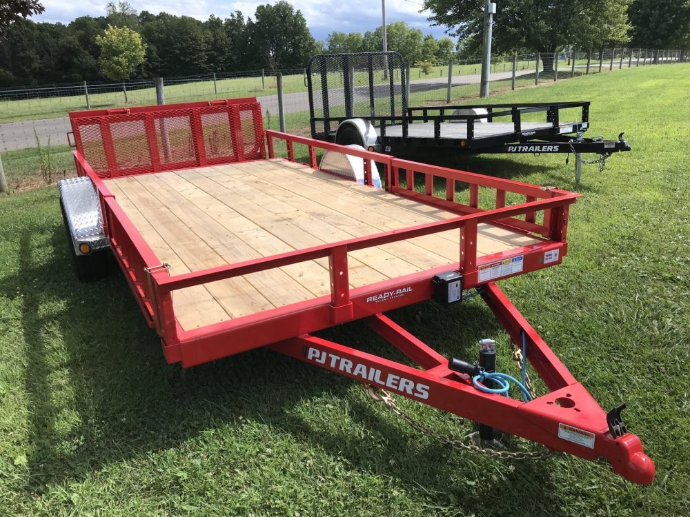 2026 PJ 14'x77" Sngl Axle Channel Utility