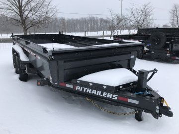 2026 PJ Trailers 16'x83" Low Pro Dump