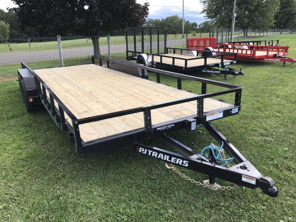 2026 PJ 20'x83" Tndm Axle Channel Utility