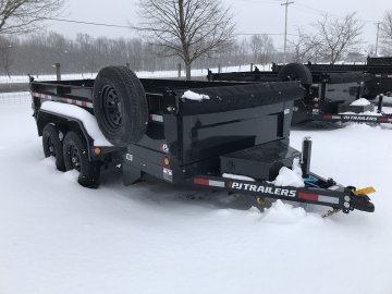 2026 PJ Trailers 12'x72" Tandem Axel Dump