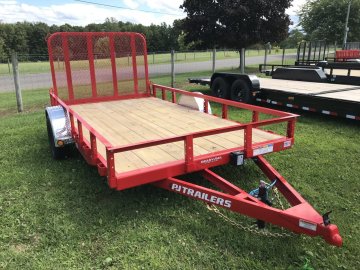 2026 PJ 12'x77" Sngl Axle Channel Utility
