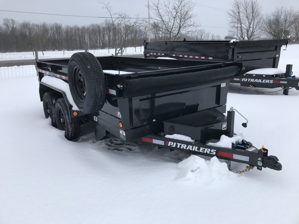 2026 PJ Trailers 12'x72" Tandem Axel Dump