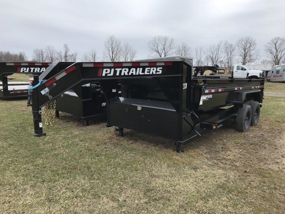 2023 PJ 16'x83" Low Pro Dump w/ 8k Axles Dump