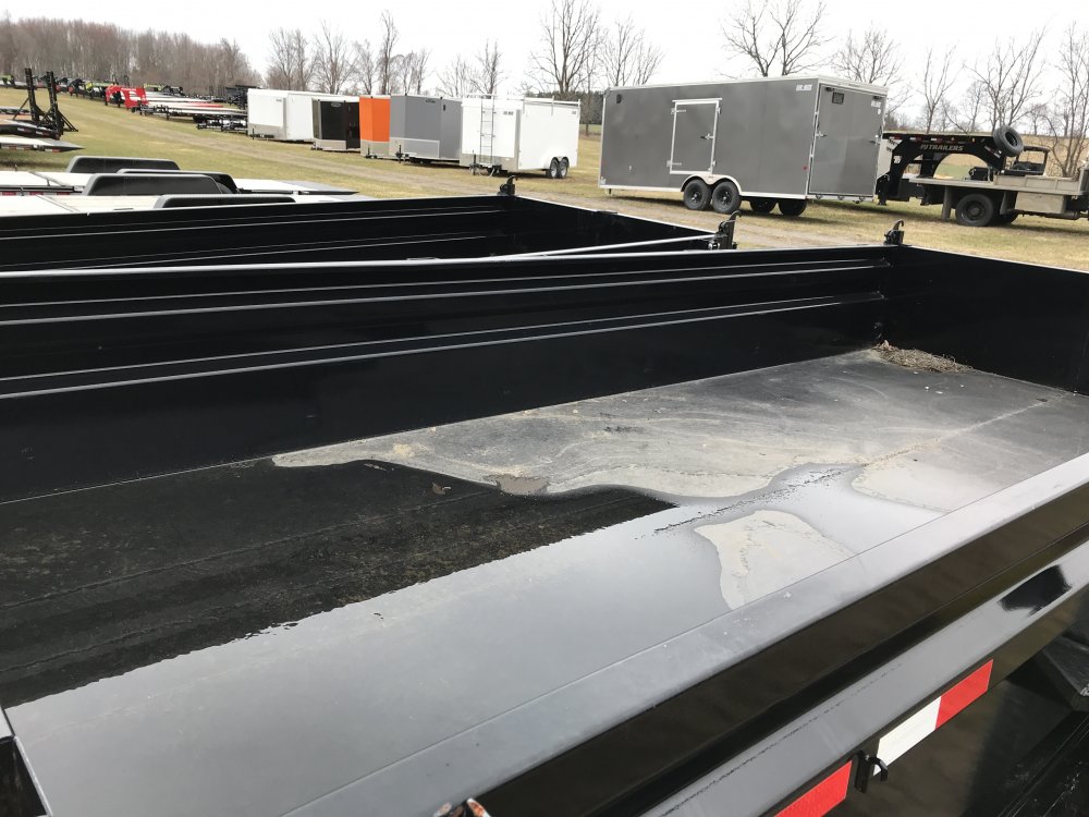 2023 PJ 16'x83" Low Pro Dump w/ 8k Axles Dump