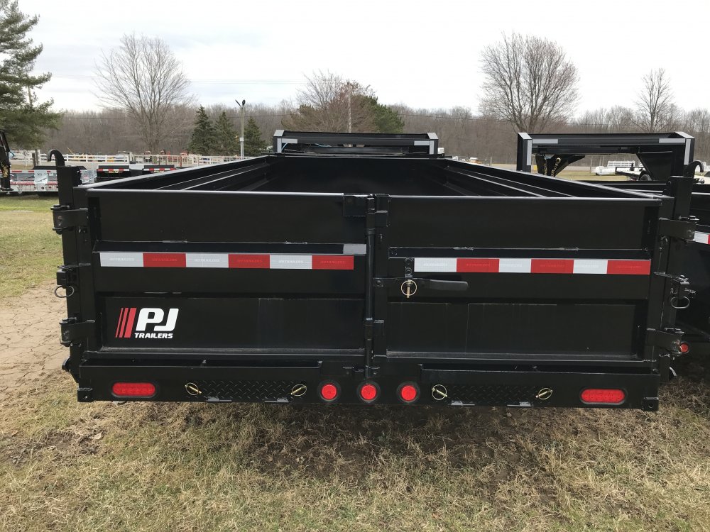 2023 PJ 16'x83" Low Pro Dump w/ 8k Axles Dump