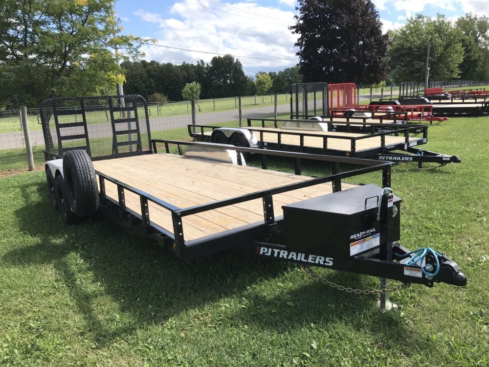 2026 PJ 20'x83" Tndm Axle Channel Utility