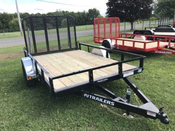2026 PJ 10'x77" Sngl Axle Channel Utility