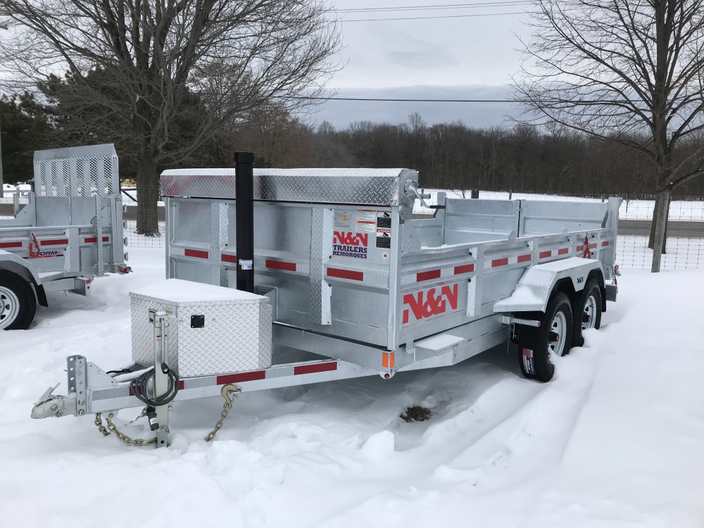 2026 N&N 7x14 Storm STOD5-714G207 Dump