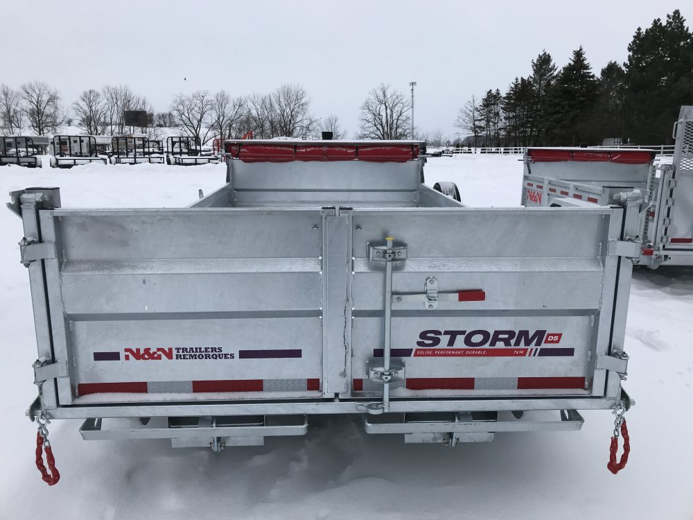 2026 N&N 7x14 Storm STOD5-714G207 Dump